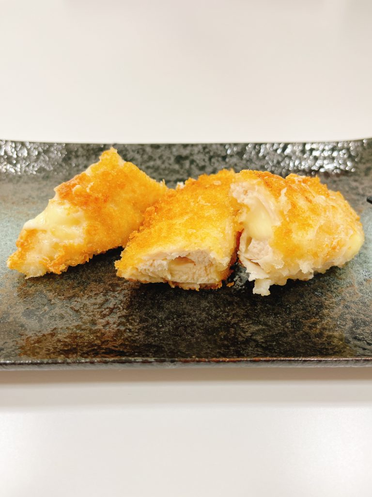 ササミとチーズの焼きフライ🍤