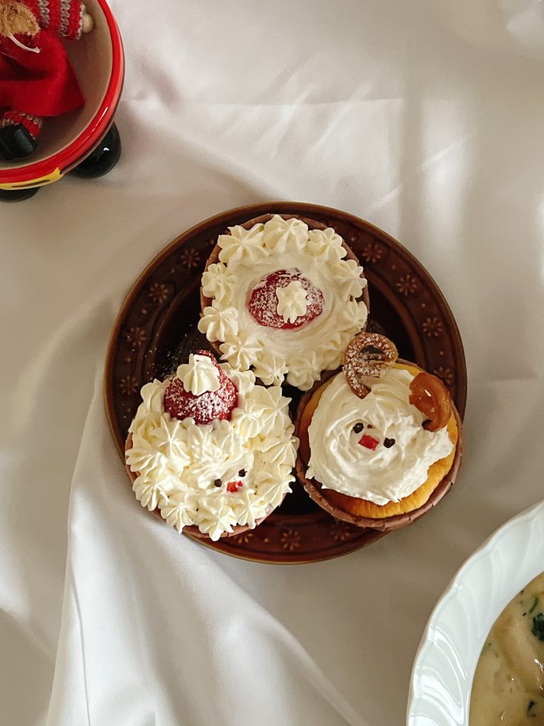 クリスマスチーズカップケーキ🎅