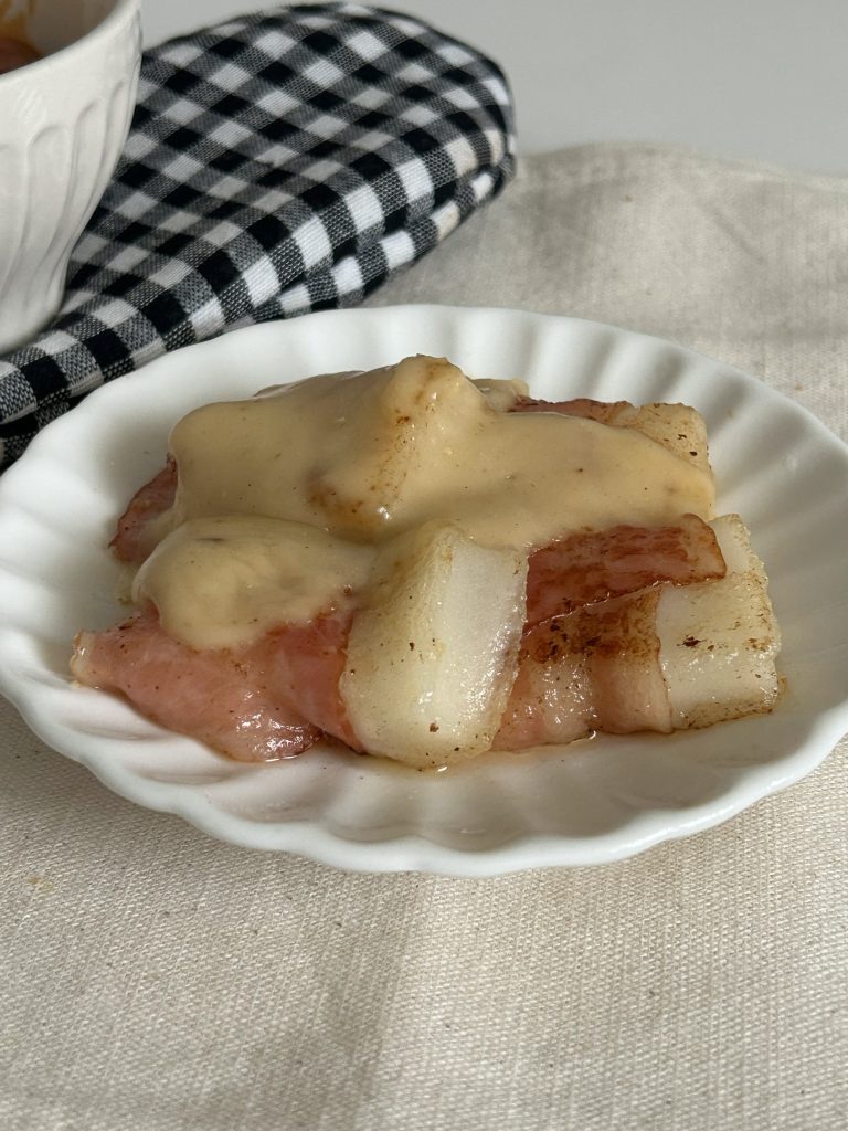 ガーリックベーコンチーズ餅